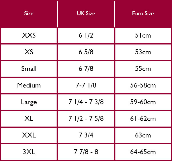 Alan Paine Caps Size Guide