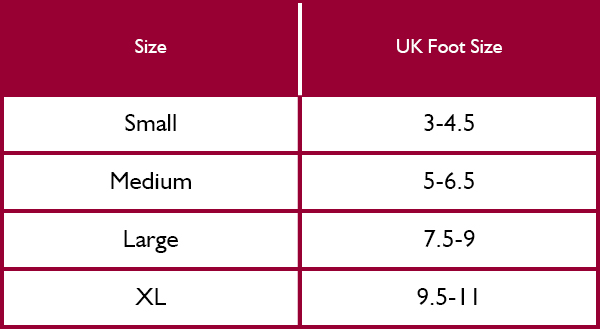 Beretta Sock Sizes