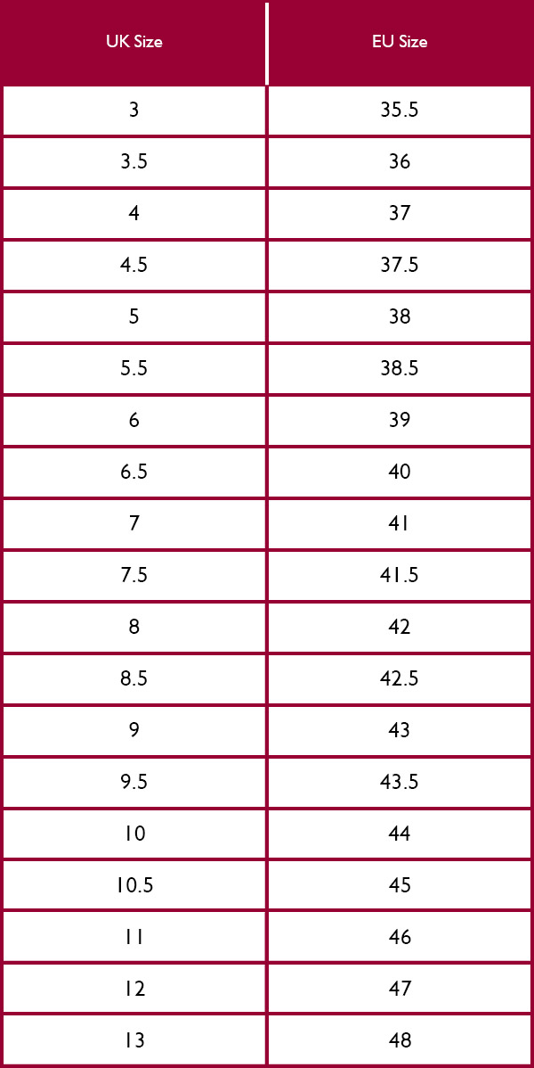 Blundstone Size Guide