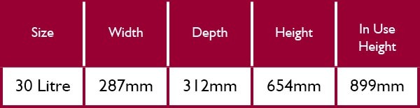 Brabantia Bo touch Bin 30 Litre