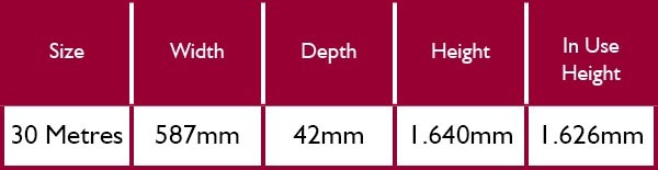 Brabantia HangOn Tower Drying Rack 30 Metres