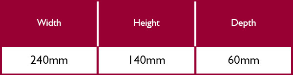 Dubarry Eadestown Bag Size Guide