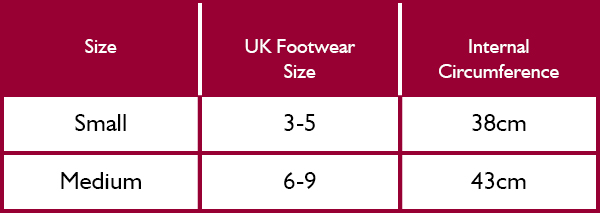 Dubarry Glenfort Boot Cuff Size Guide
