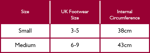 Dubarry Glenfort Boot Cuff Size Guide