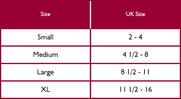 Harkila Socks Size Guide