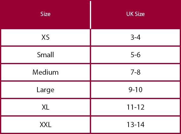 Hoggs Of Fife Insulated Boot Socks Size Guide