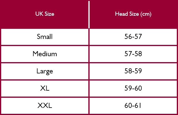 Seeland Mens Caps Size Guide