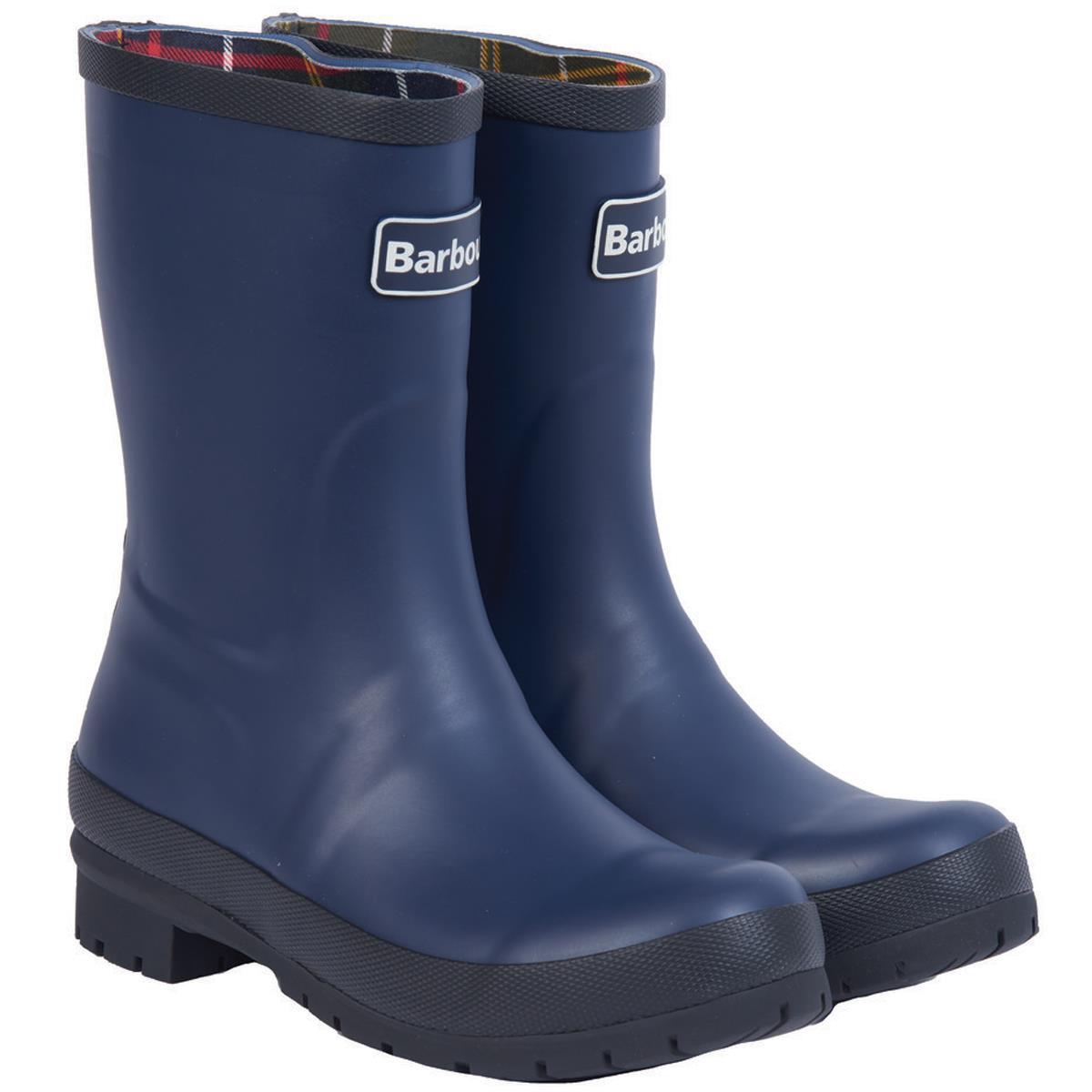 Barbour Womens Banbury Wellington Boots Navy 7 (EU41)