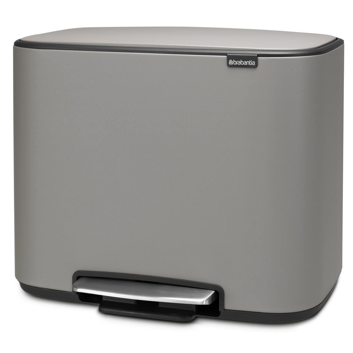 brabantia bo pedal waste bin 30 30 litre mineral c Brabantia bo pedal