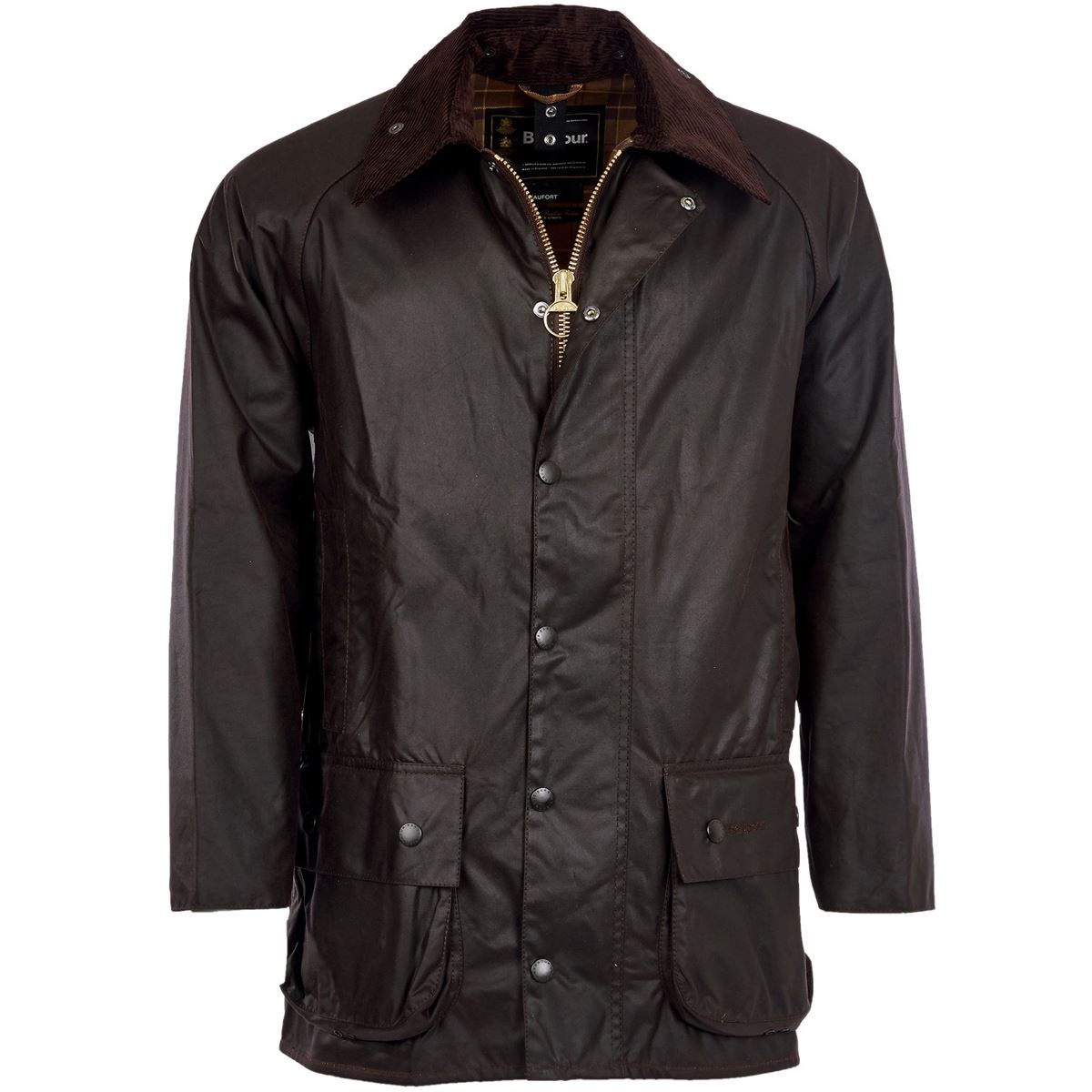 Barbour Mens Beaufort Wax Jacket Rustic 46
