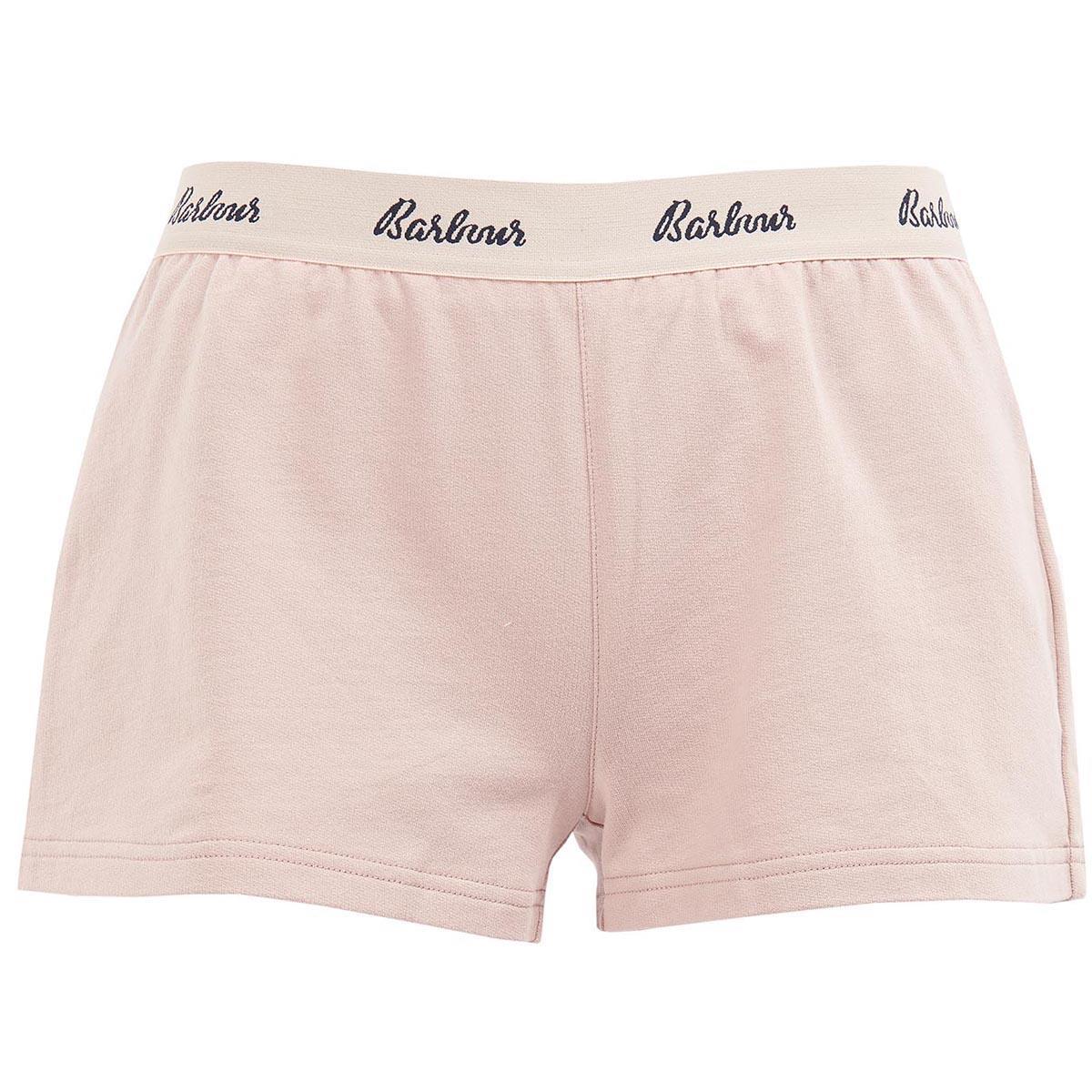Barbour Womens Sadie Lounge Shorts Rose Tan Large