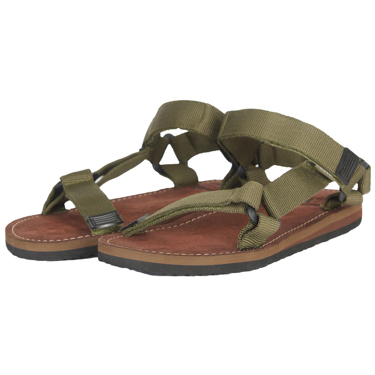 Barbour Mens Hillman Sandal Olive 8