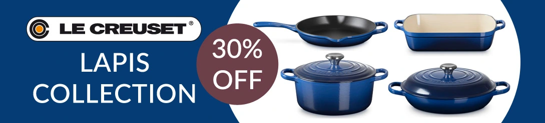 Le Creuset Lapis Collection 30% OFF | Shop Now