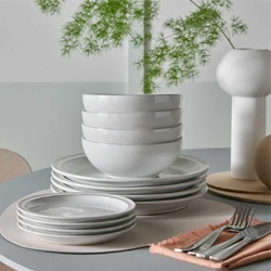 TOP PICKS and BEST DEALS! Denby Cotton White 12 Piece Tableware Set NOW £90
