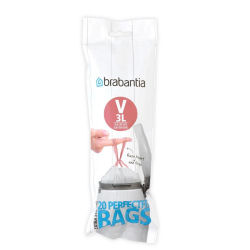 Brabantia Bin Liners 3L Code V