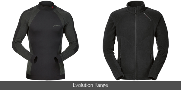 Musto Evolution Range