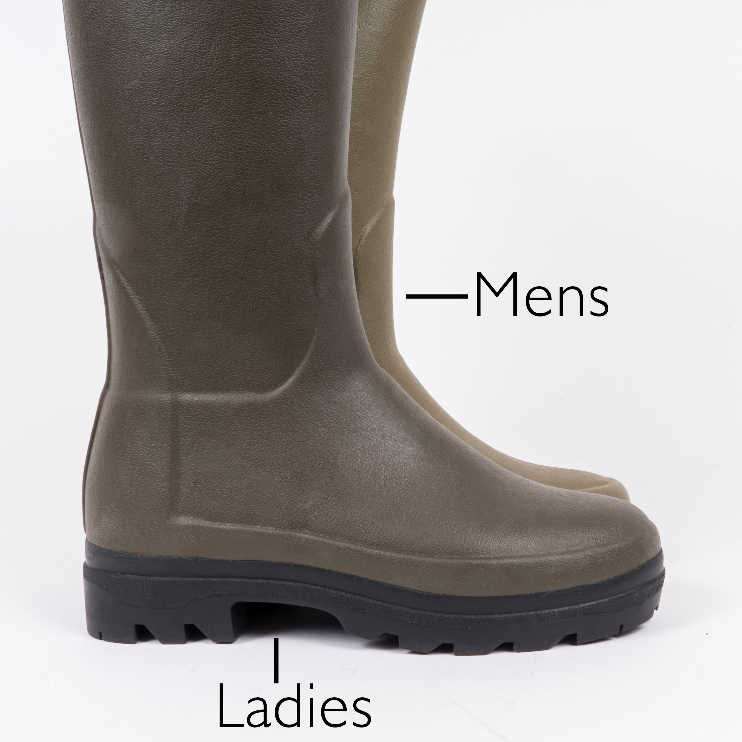 Mens and Womens Boot Size Comparisons