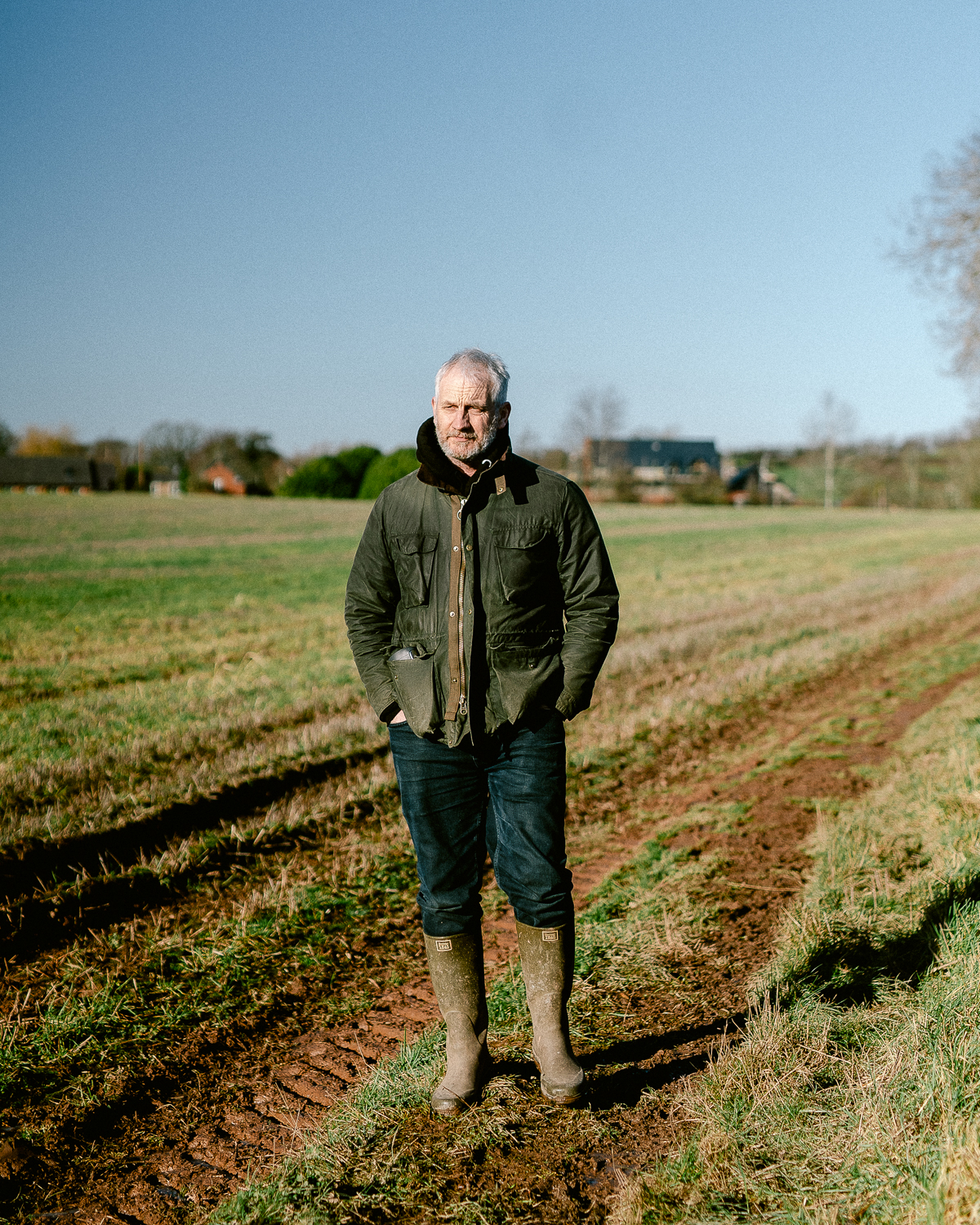 The Heritage 1845 wellington boots being worn in the field