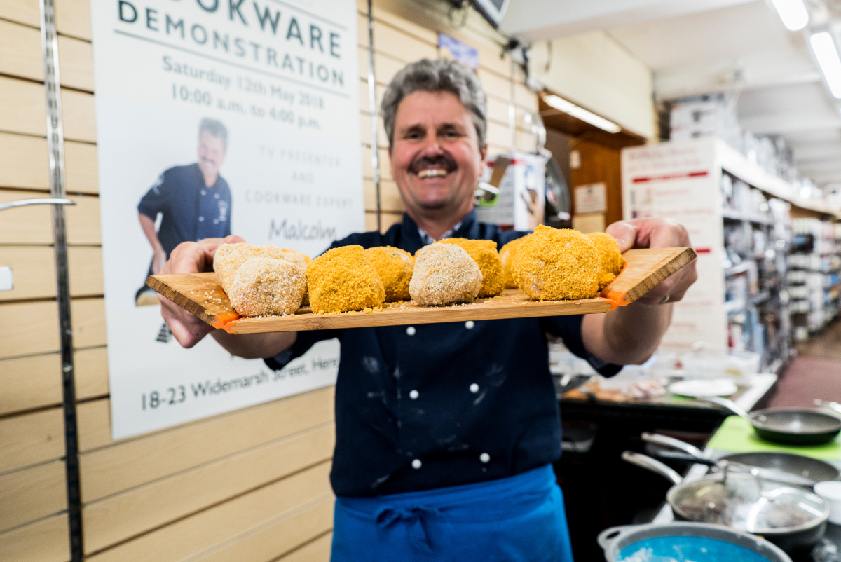 Salmon Fishcakes Recipe by Malcolm Harradine