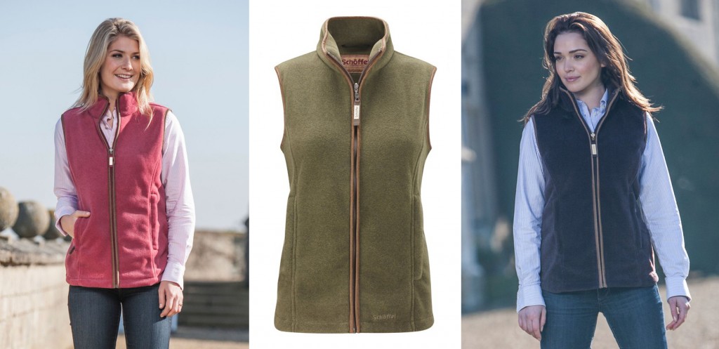 Schoffel Lyndon Fleece Gilet Collage