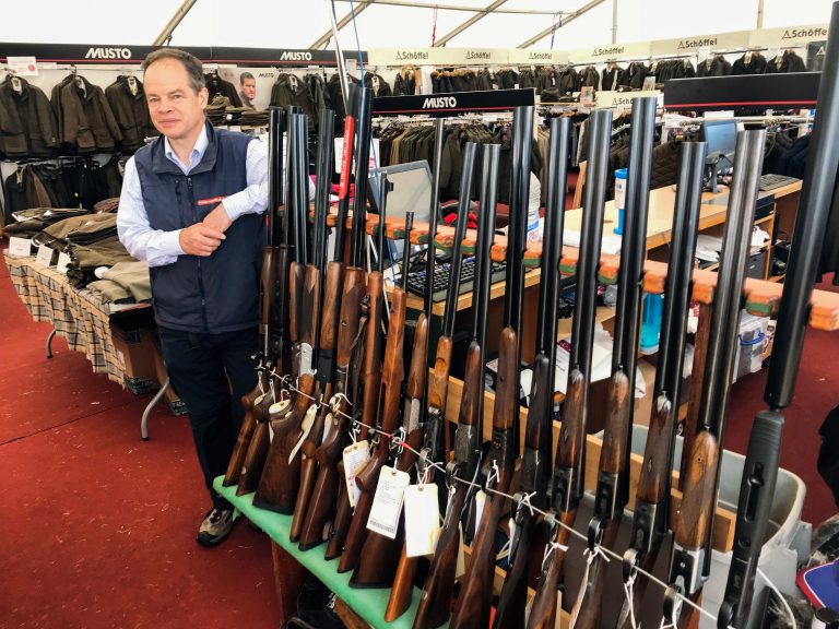 Game Fair 2018 Philip Morris gunsmith Mark Jones